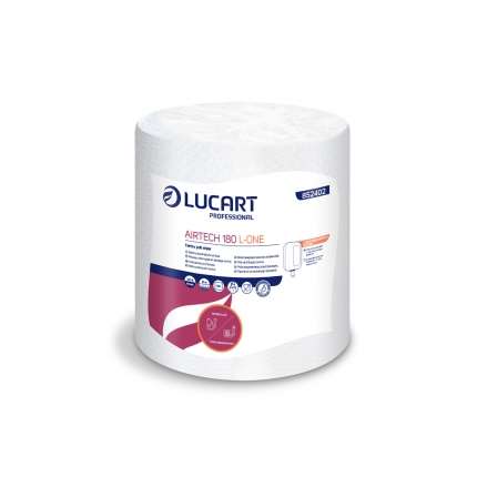 Image de BOBINE AIRTECH 180 L ONE GAUFFREE BLANCHE COLIS DE 4