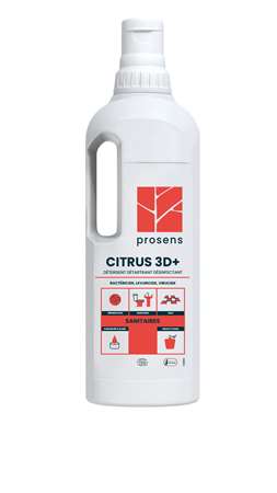 Image de CITRUS 3D+ DETERGENT DESINF DETARTRANT CONCENT. FLACON 1L