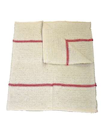 Image de TOILE A LAVER N°2 LOT 10 GAUFREE ECRU 50X100