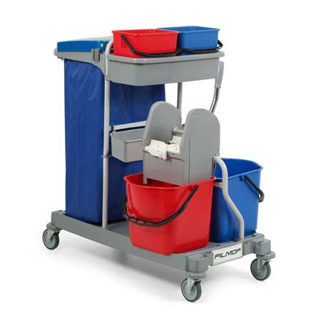 Image de CHARIOT ARIANE 2115 2X6L + 2X15L + PRESSE A MACHOIRE
