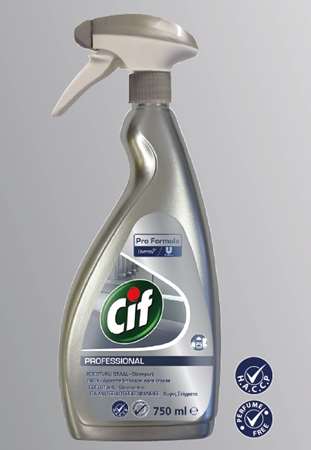 Image de CIF NETTOYANT INOX COLIS 6X750ML