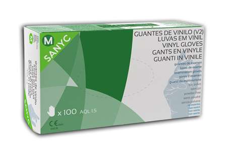 Image de GANT VINYLE NON POUDRE TAILLE M BOITE DE 100