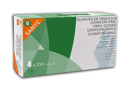 Image de GANT VINYLE NON POUDRE TAILLE S BOITE DE 100