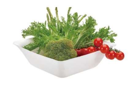 Image de SALADIER PULPE DE CANNE 23.4 X 23.4 X 7.6 CM - 2.5 L - C.200