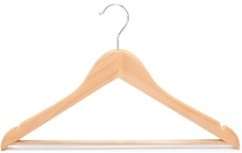 Image de CINTRES EN BOIS SANS ANTIVOL - COLIS DE 100