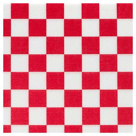 Image de SERV 38X38 CELIOUATE DAMIER ROUGE COLIS DE 960