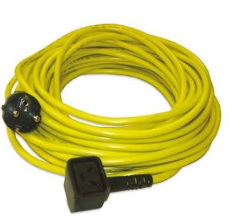 Image de CABLE JAUNE 10m 3x1,5mm² NUPLUG