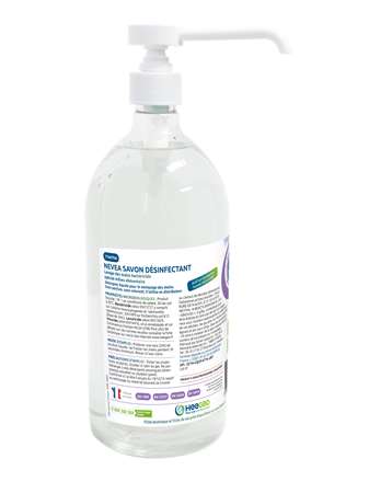 Image de NEVEA SAVON DESINFECTANT 1L FLACON POMPE BEC LONG - COLIS 12