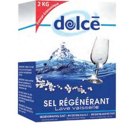 Image de SEL REGENERANT LAVE-VAISSELLE (GRANULÉS) BOITE DE 2 KG