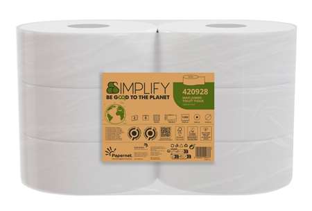 Image de P.H MAXI JUMBO 300M 2 PLIS - ECOLABEL SIMPLIFY COLIS DE 6
