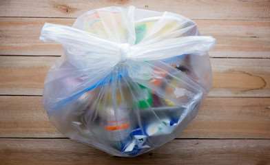 Image de SAC A DECHET 130L TRANSPARENT SUPERIEUR COLIS DE 100