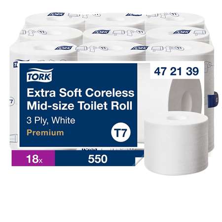 Image de PH RLX EXTRA DOUX MID-SIZE TORK 3P 550F BLANC C.18 ECOLABEL