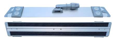 Image de BALAI TRAPEZE ALU CLASSIC VELCRO 60CM SANS BOUCHON FIXE-GAZE