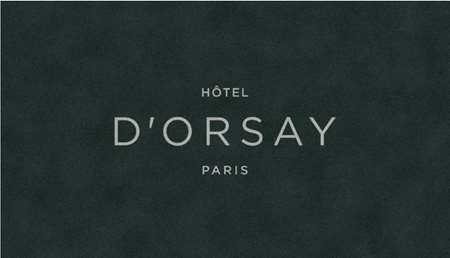 Image de TAPIS SYMPHONY LOGO 165X285 3MM HOTEL D'ORSAY