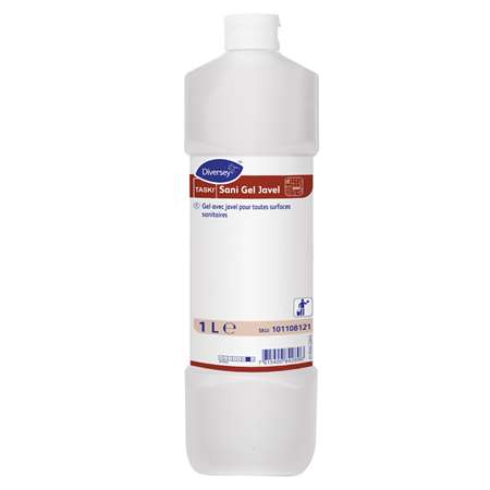 Image de TASKI SANI GEL JAVEL CARTON 6X1 LT SURFACES SANITAIRES