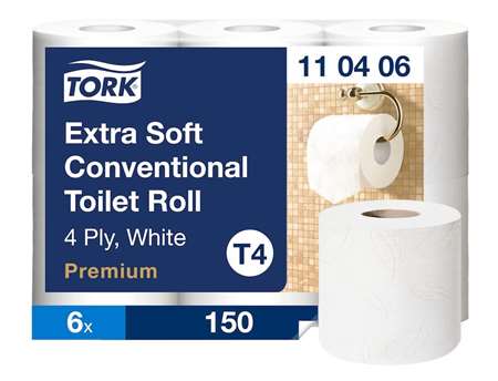 Image de P.H TORK 150F EXTRA DOUX PREMIUM 4 PLIS - COLIS DE 42