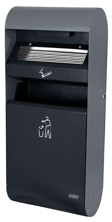 Image de CENDRIER MURAL 3L + COLLECTEUR 14L