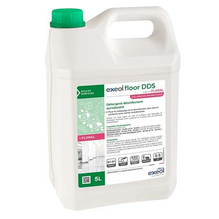 Image de EXEOL FLOOR DDS PARFUM FLORAL BIDON DE 5 L
