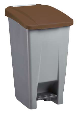 Image de POUBELLE MOBILE A PEDALE PLASTIQUE RECYCLE 60L MOBILY GREEN