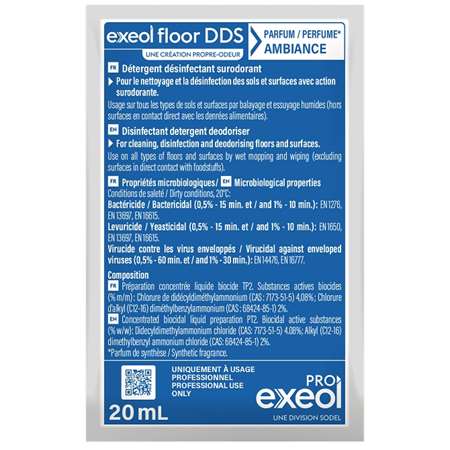 Image de EXEOL FLOOR DDS AMBIANCE - COLIS DE 250 X 20ML