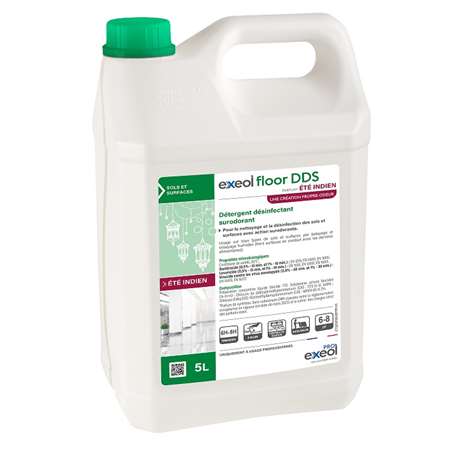 Image de EXEOL FLOOR DDS PARFUM ETE INDIEN - BIDON DE 5 L