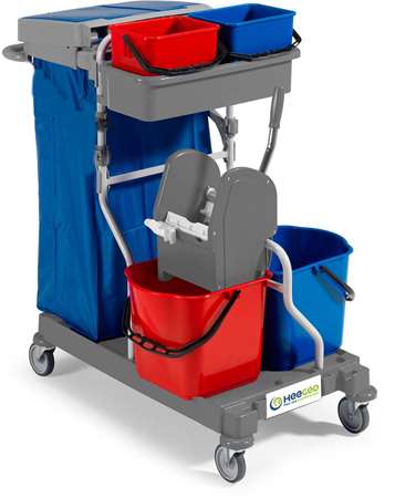 Image de CHARIOT ARIANE 1050 2X6L + 2X15L + PRESSE A MACHOIRE