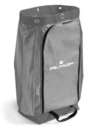 Image de SAC PLASTIFIE 120L GRIS + LOGO FILMOP