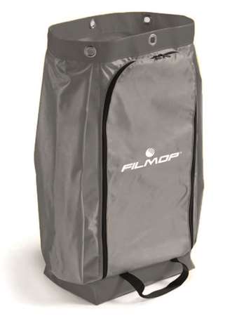 Image de SAC PLASTIFIE 120L GRIS + LOGO FILMOP