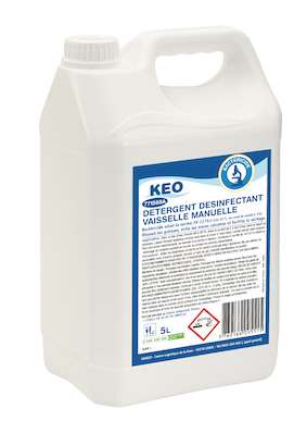 Image de KEO DETERGENT DESINFECTANT VAISSELLE MANUELLE 5 L