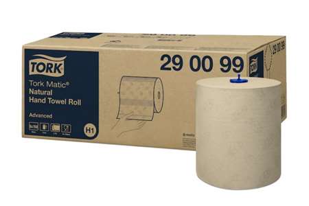 Image de ESSUIE-MAINS ROULEAU 1p NATUREL TORK MATIC 150m - COLIS DE 6