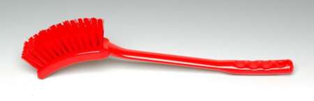 Image de BROSSE MANCHE GM BROSSHYGIEN 45CM POLYESTER MI-DUR ALI ROUGE