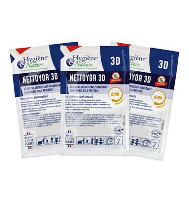 Image de NETTOYOR 3D LAVANDE COLIS DE 250 DOSE DE 20ML