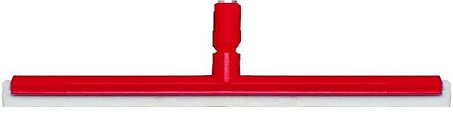 Image de RACLETTE SOL POLYPROPYLENE 70CM MONTURE ROUGE MOUSSE BLANCHE