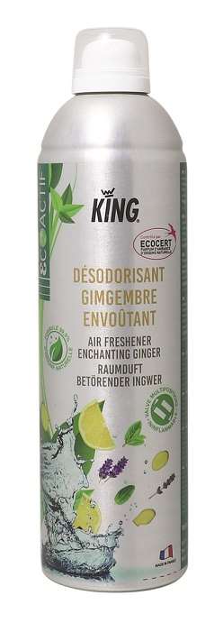 Image de DESODORISANT GINGEMBRE ENVOÛTANT KING 400ML ECOCERT
