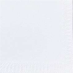 Image de SERVIETTE 24X24 3P BLANCHE CART.2000