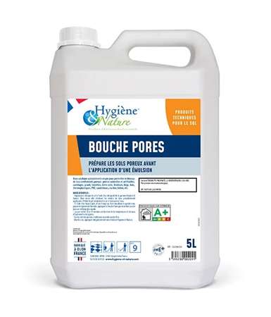 Image de BOUCHE PORES IMPERMÉABILISANT SOLS POREUX INTÉRIEURS 5L