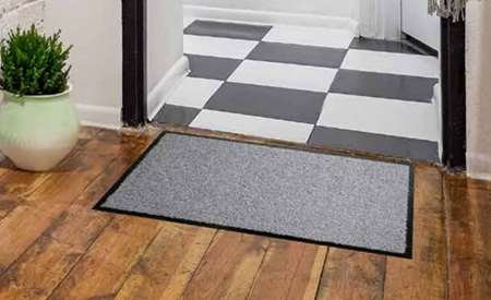 Image de TAPIS QUEYRAS 80/120cm  GRIS