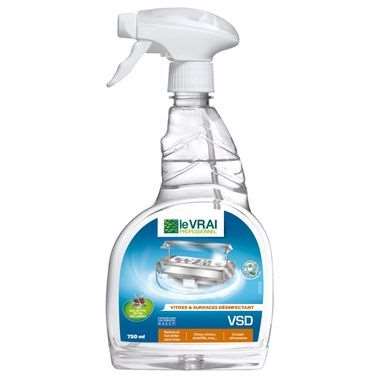 Image de V.S.D. VITRES ET SURFACES DESINFECTANT 750 ml