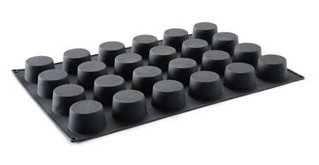 Image de MOULE EN SILICONE 24X MUFFIN Ø70MM