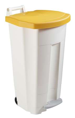 Image de POUBELLE A PEDALE 90L BOOGY JAUNE