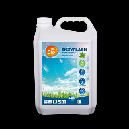 Image de POLBIO ENZYFLASH DESTRUCTEUR D'ODEURS INSTANTANE 5L