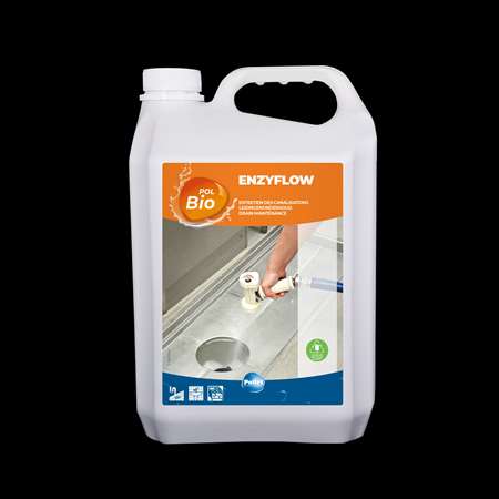 Image de POLBIO ENZYFLOW NETTYANT BIOTECHNOLOGIQUE BAC A GRAISSE 5L
