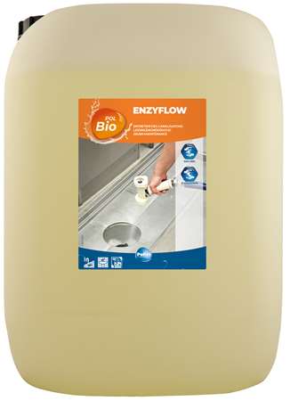 Image de POLBIO ENZYFLOW NETTYANT BIOTECHNOLOGIQUE BAC A GRAISSE 20L