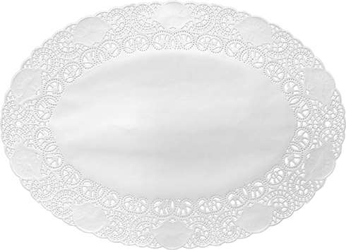 Image de DENTELLE OVALE 24X17 PAQUET DE 250