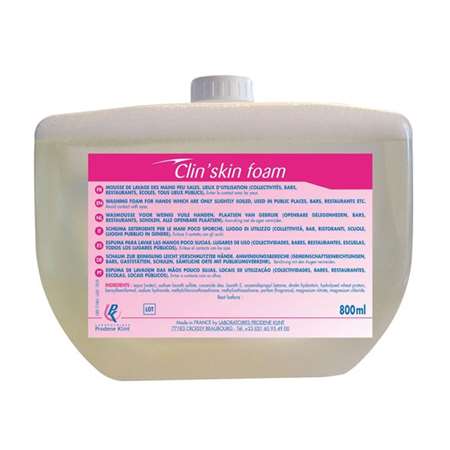 Image de SAVON MOUSSE PARFUMEE CLIN SKIN FOAM 8X800 ML