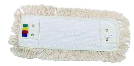 Image de FRANGE COTON 40 CMS POCHE LANGUETTE OEILLET
