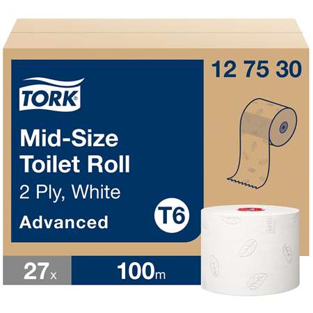 Image de P.H. TORK PREMIUM T6 COLIS DE 27 ROULEAUX DE 100M