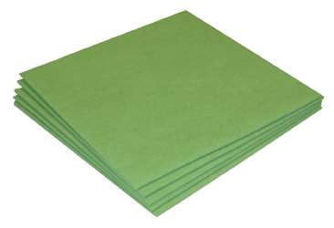 Image de MICROFIBRE TYPE PEAU DE CHAMOIS VERTE 40X40 SACH. 5 NET130V