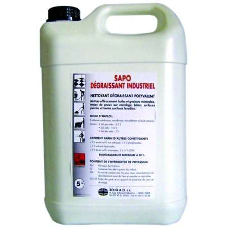 Image de SAPO DEGRAISSANT INDUSTRIEL BID. 5 LT